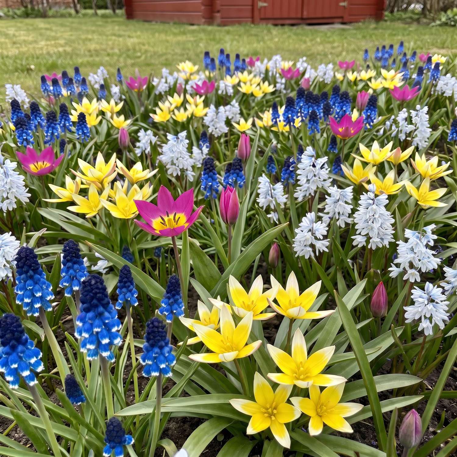 Færdigbed 'Little Gems' (1 m²)